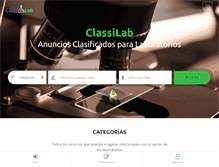 Tablet Screenshot of classilab.com